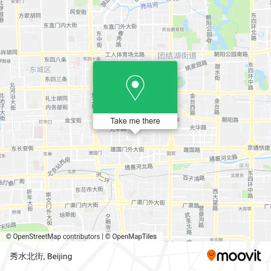 秀水北街 map