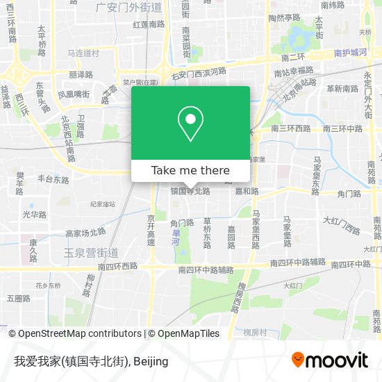 我爱我家(镇国寺北街) map