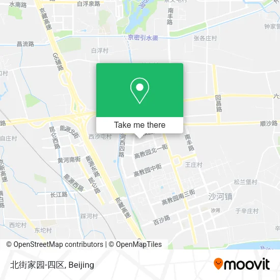 北街家园-四区 map