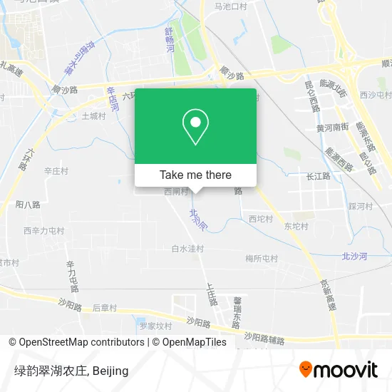 绿韵翠湖农庄 map