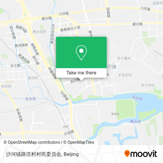 沙河镇路庄村村民委员会 map