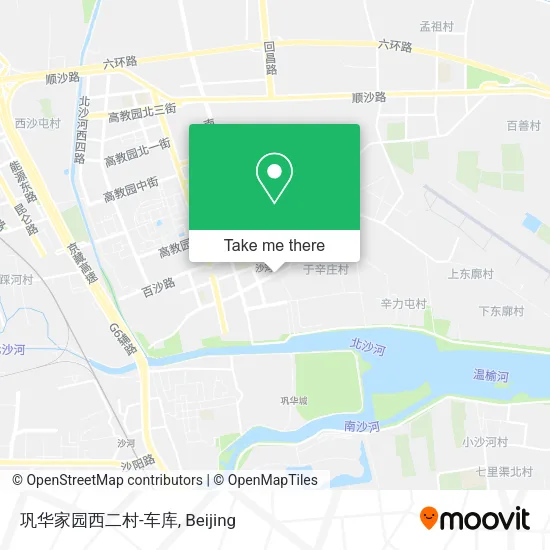 巩华家园西二村-车库 map