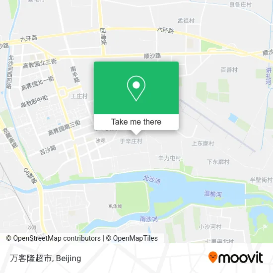 万客隆超市 map