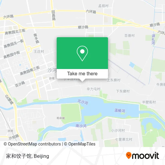 家和饺子馆 map