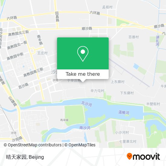 晴天家园 map
