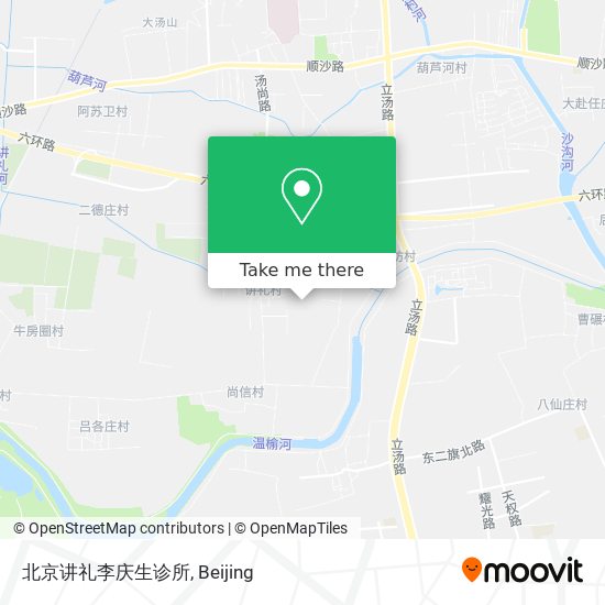 北京讲礼李庆生诊所 map