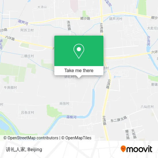 讲礼人家 map