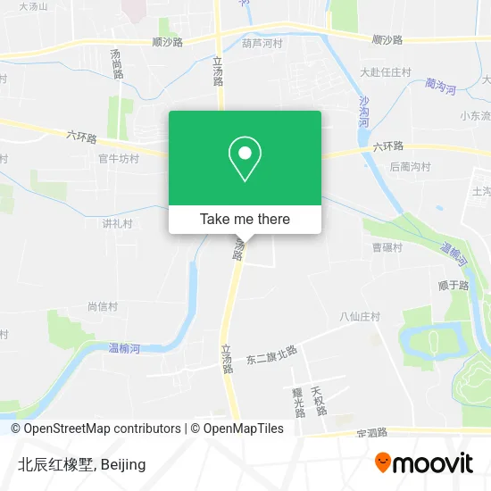 北辰红橡墅 map
