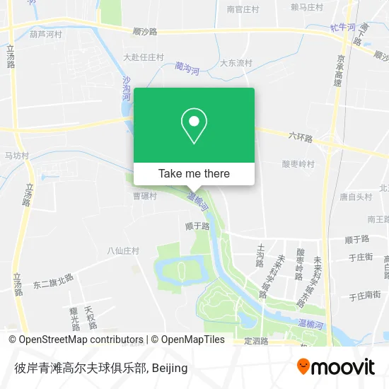 彼岸青滩高尔夫球俱乐部 map