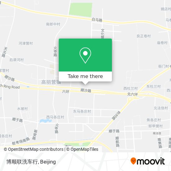 博顺联洗车行 map