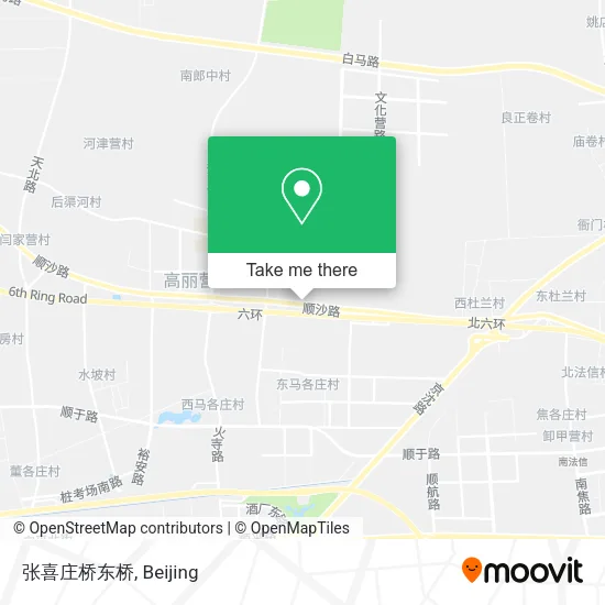 张喜庄桥东桥 map