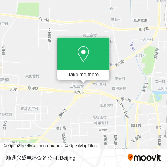 顺通兴盛电器设备公司 map