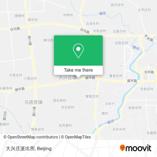 大兴庄派出所 map