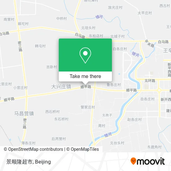 景顺隆超市 map