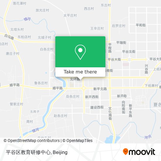 平谷区教育研修中心 map