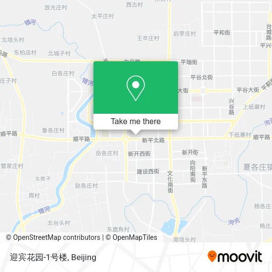 迎宾花园-1号楼 map