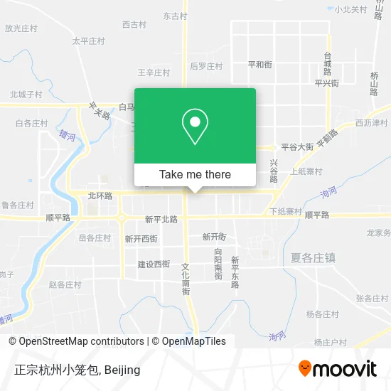 正宗杭州小笼包 map