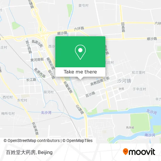 百姓堂大药房 map