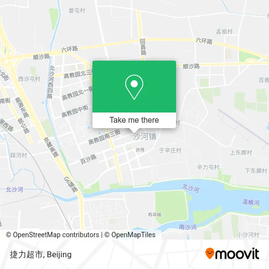 捷力超市 map
