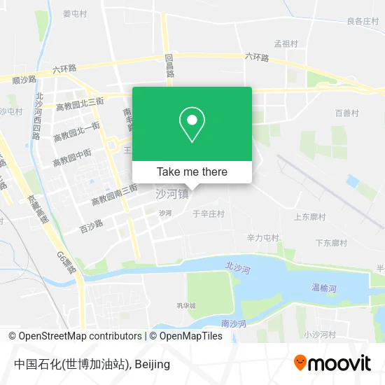 中国石化(世博加油站) map