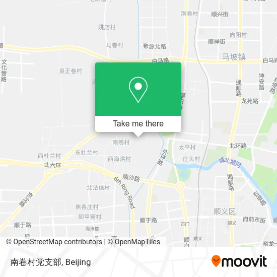 南卷村党支部 map