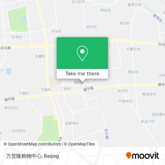 万货隆购物中心 map
