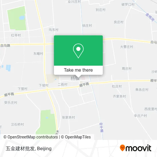 五金建材批发 map