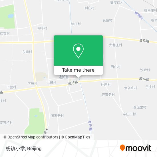 杨镇小学 map