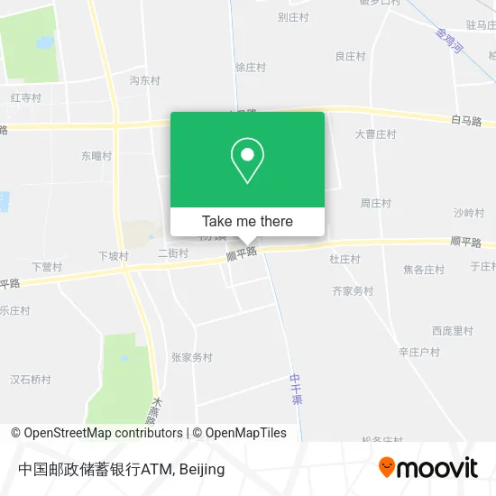 中国邮政储蓄银行ATM map