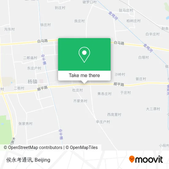侯永考通讯 map