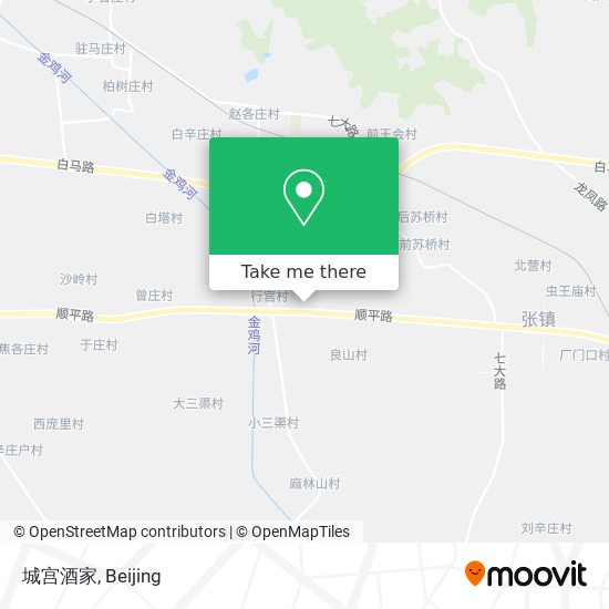 城宫酒家 map