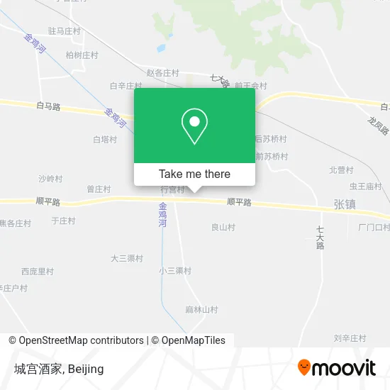 城宫酒家 map