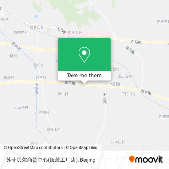 苏菲贝尔商贸中心(服装工厂店) map