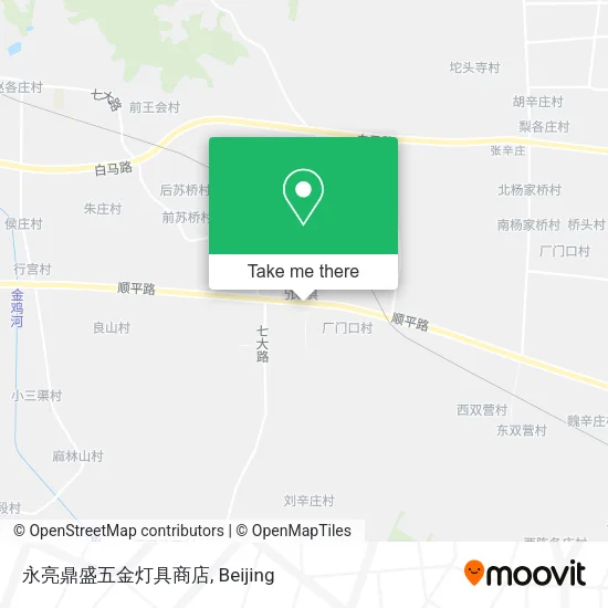 永亮鼎盛五金灯具商店 map