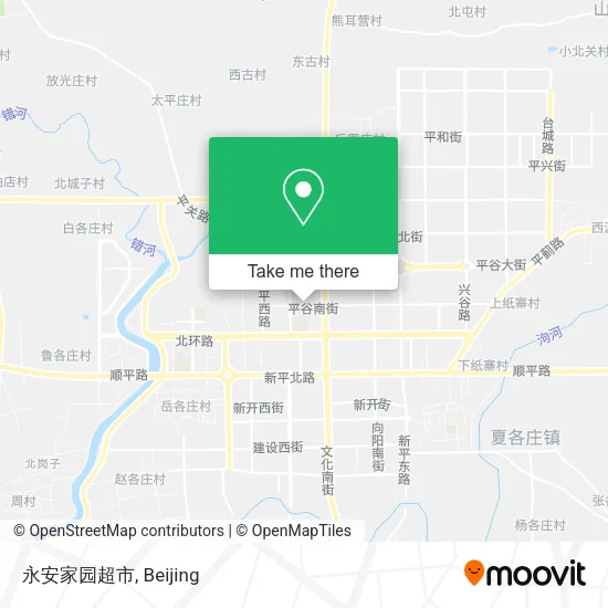 永安家园超市 map