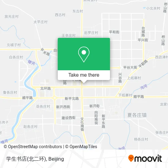 学生书店(北二环) map