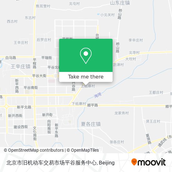 北京市旧机动车交易市场平谷服务中心 map