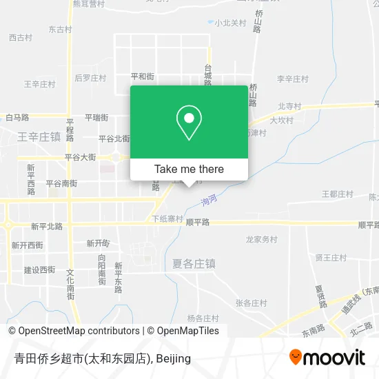 青田侨乡超市(太和东园店) map