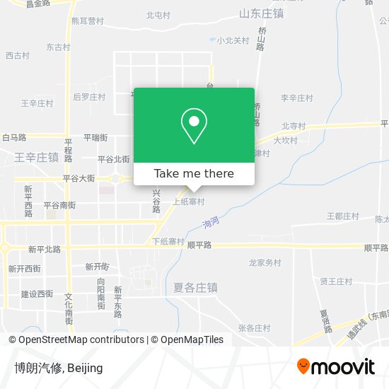 博朗汽修 map