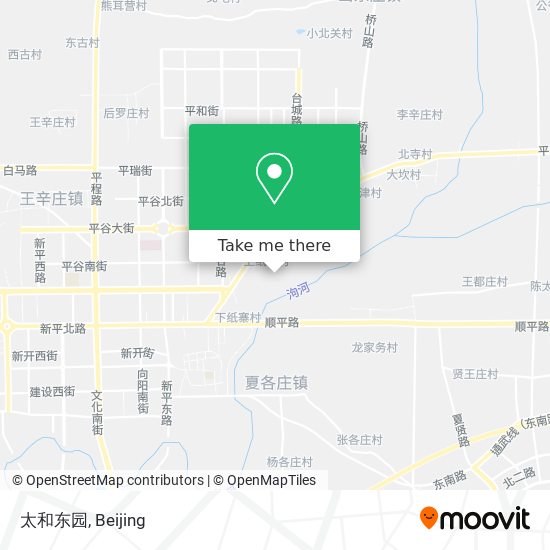 太和东园 map