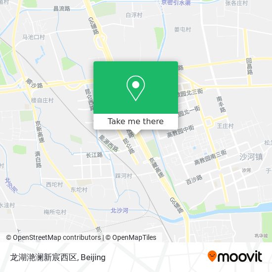 龙湖滟澜新宸西区 map