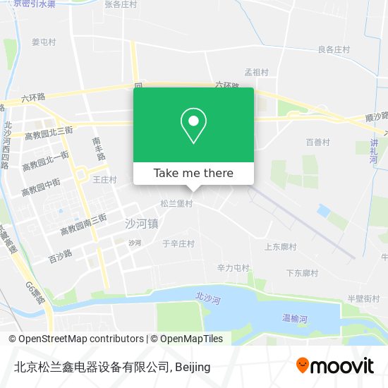 北京松兰鑫电器设备有限公司 map