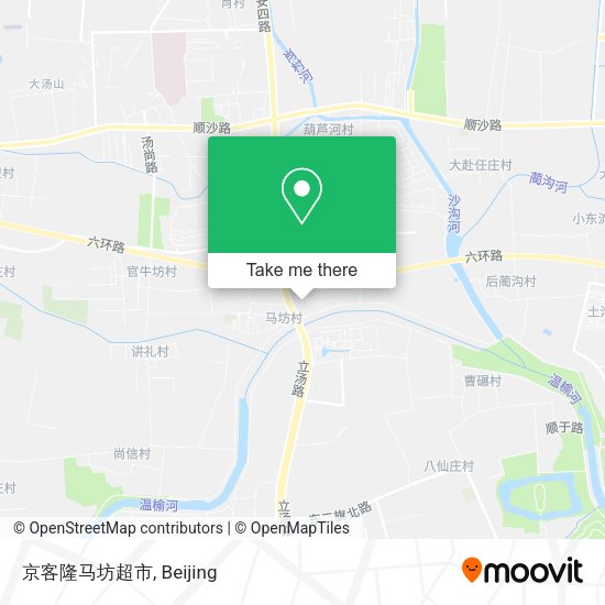 京客隆马坊超市 map