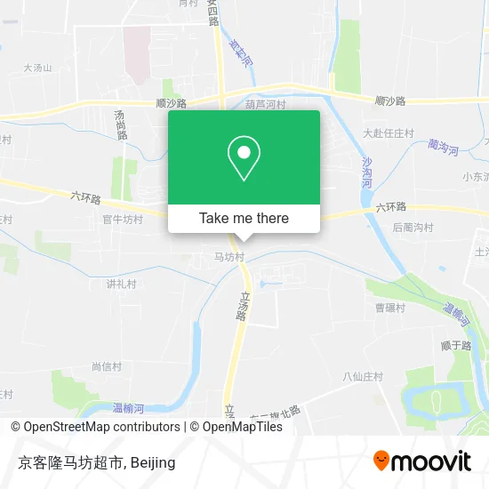 京客隆马坊超市 map