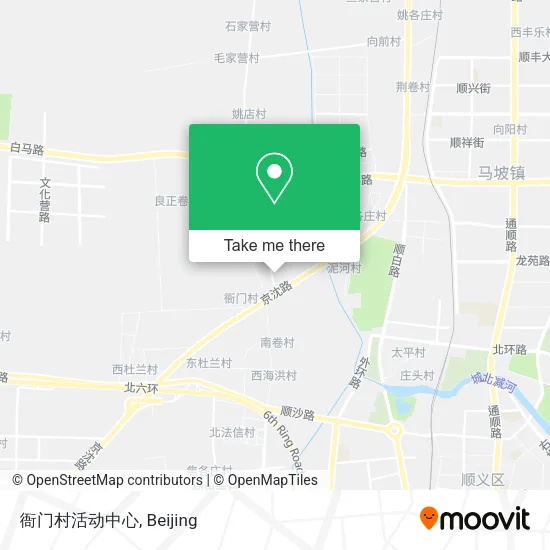 衙门村活动中心 map