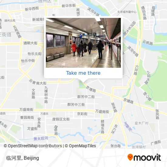临河里 map