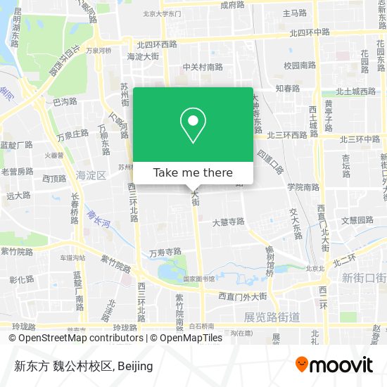 新东方 魏公村校区 map