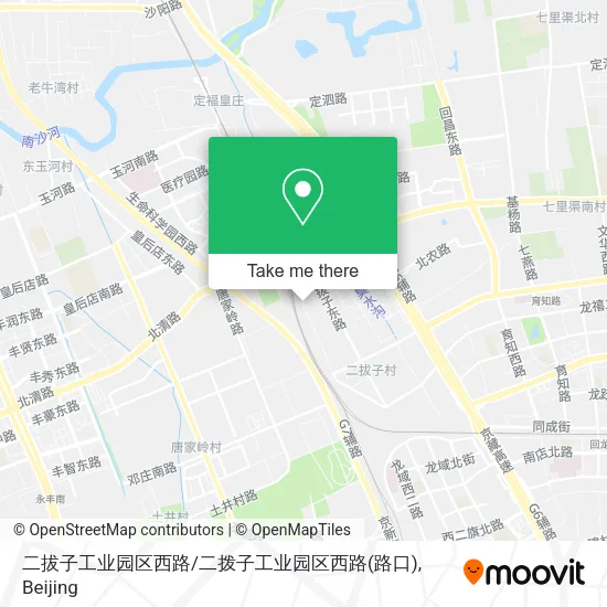 二拔子工业园区西路/二拨子工业园区西路(路口) map