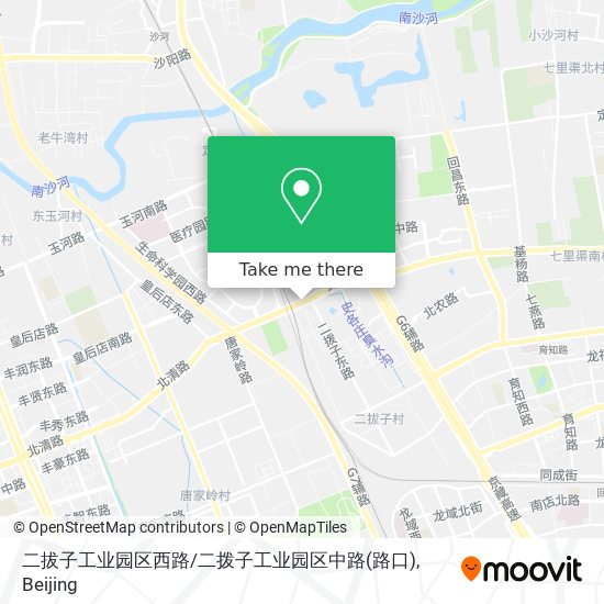 二拔子工业园区西路/二拨子工业园区中路(路口) map
