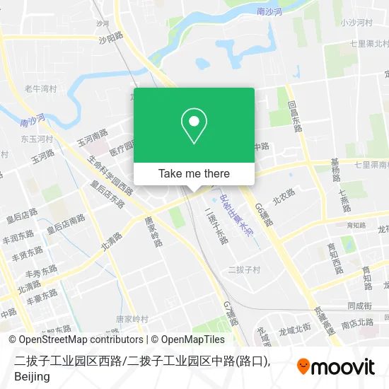 二拔子工业园区西路/二拨子工业园区中路(路口) map